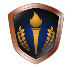 Honor Society Bronze tier shield