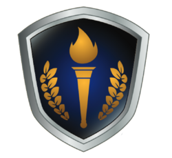Honor Society Silver tier shield